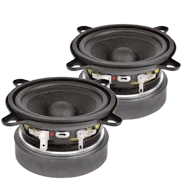 PAIR PACK (X2) FaitalPRO 3FE25 8ohm 3" 20watt Ferrite Speaker